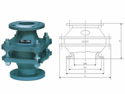 LFZGB-1型波纹型阻火器