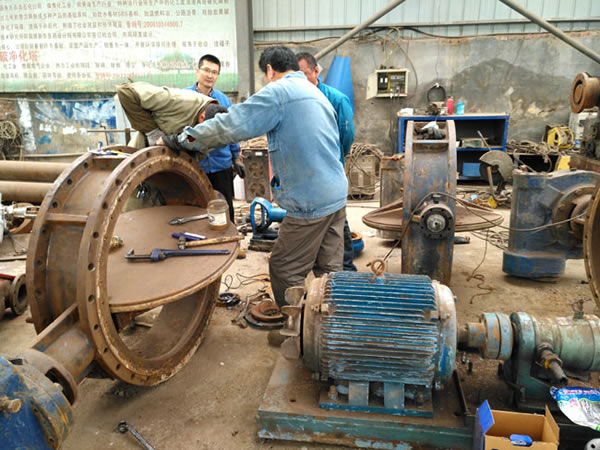 电站泵阀维修