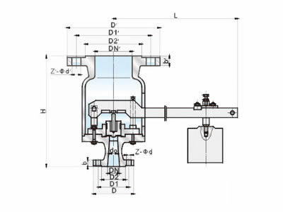 GA44H-16C／25C／40C型杠杆式安全阀