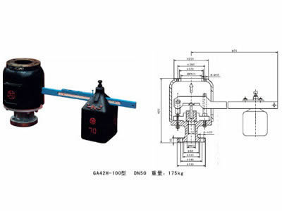 GA42H型单杠杆、GA44H型双杠杆阀