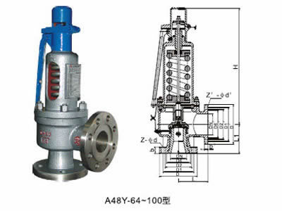 A48Y型高压全启式安全阀