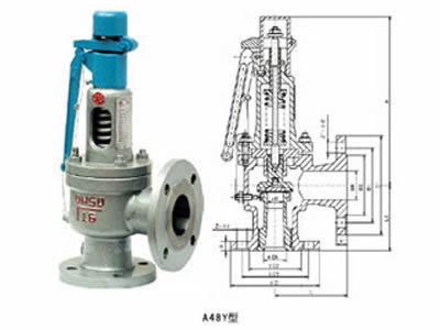 A48Y型弹簧微启式安全阀