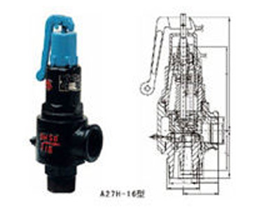 A27H型弹簧微启式安全阀